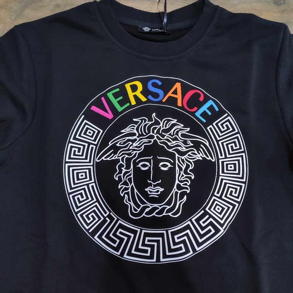 VERSACE MEDUSA BLACK SWEAT FOR MEN